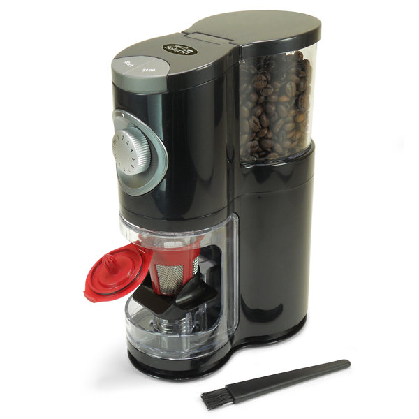 Solofill SoloGrind 2in1 Automatic Single Serve Coffee Burr Grinder